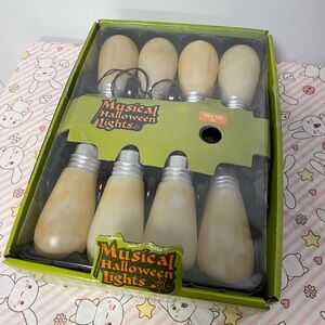 Halloween Spooky Musical Lights Creepy Flashing Light Bulbs